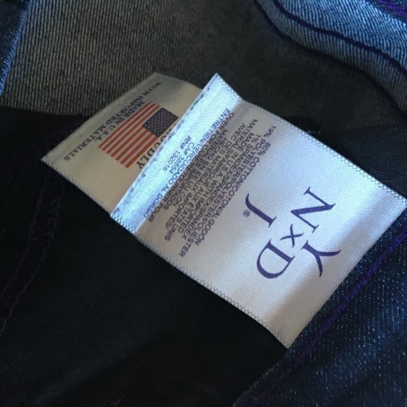 NYDJ Clarissa Ankle Pants in Dark Wash #M10M45T Womens Size 6 - Picture 4 of 8